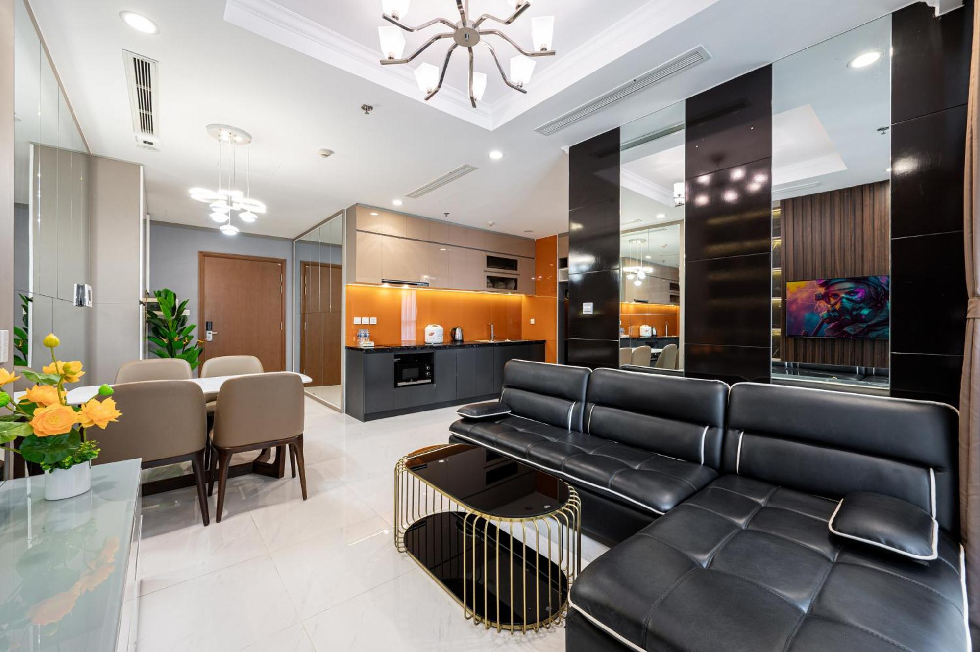 Vinhome Central Park Apartment Ho Chi Minh-staden Exteriör bild