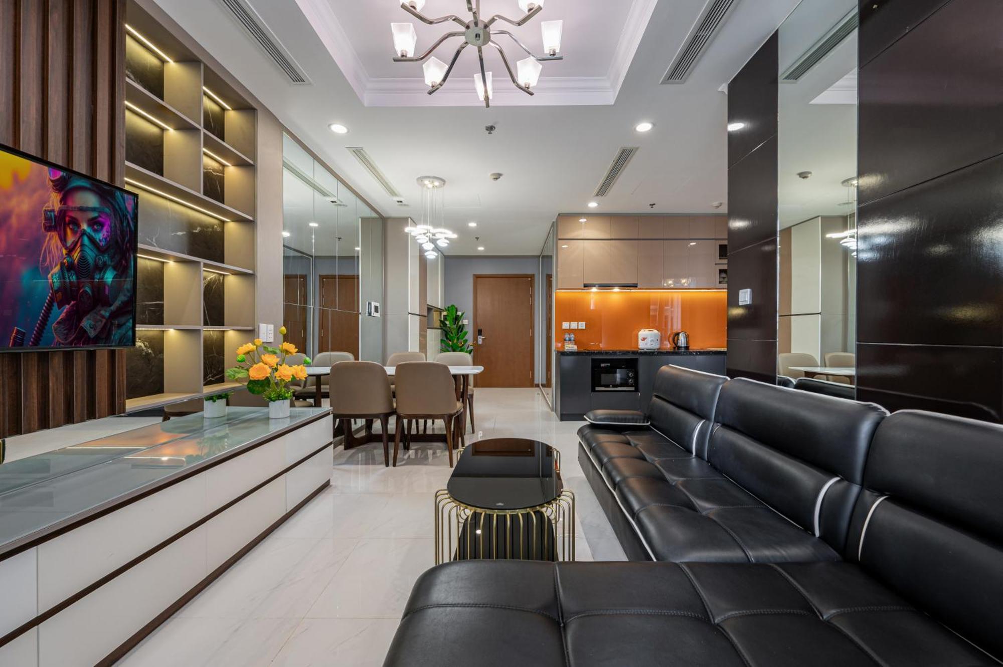 Vinhome Central Park Apartment Ho Chi Minh-staden Exteriör bild