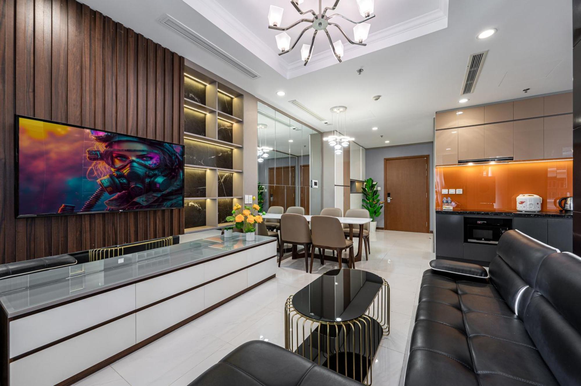 Vinhome Central Park Apartment Ho Chi Minh-staden Exteriör bild