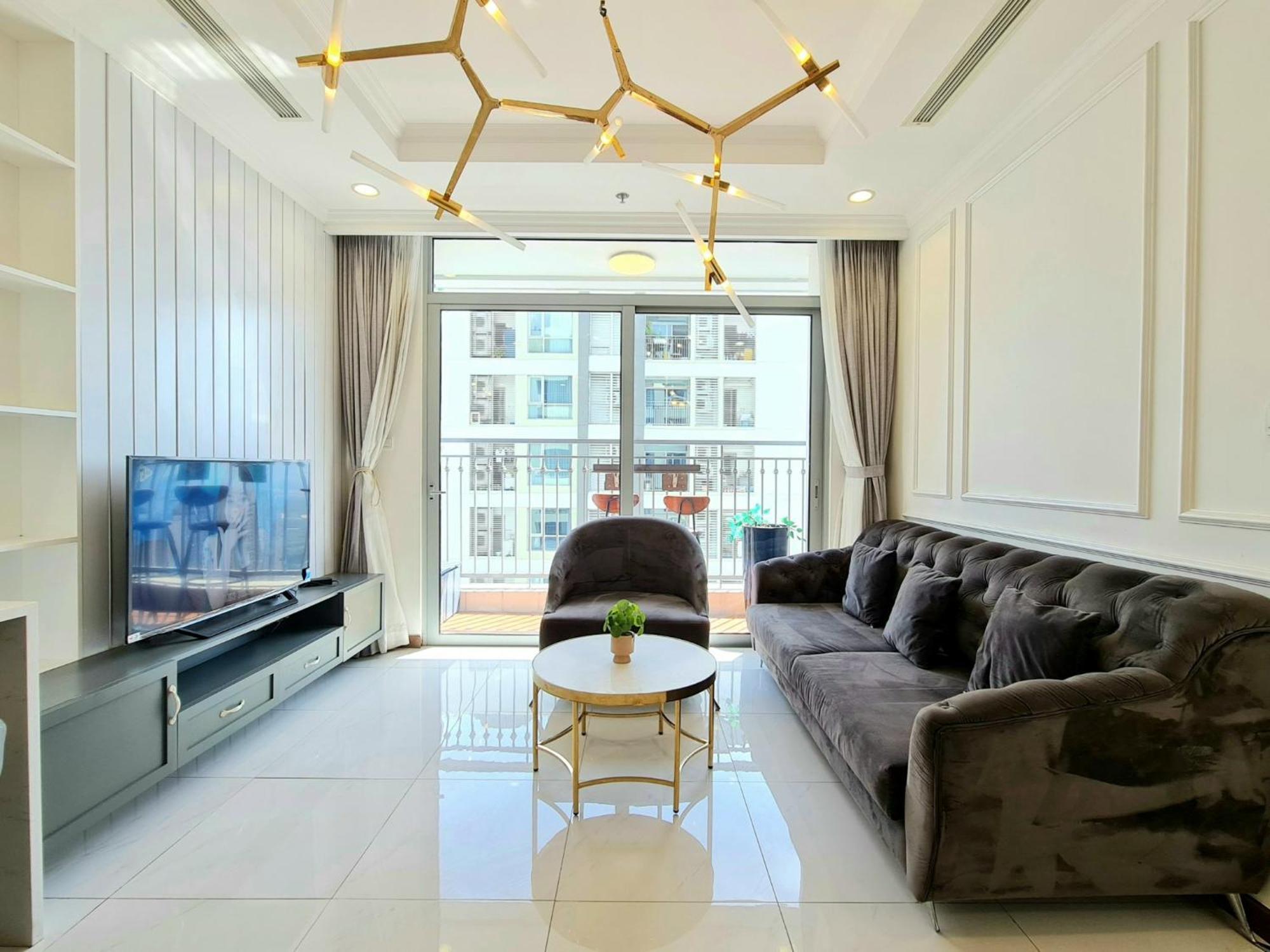 Vinhome Central Park Apartment Ho Chi Minh-staden Exteriör bild