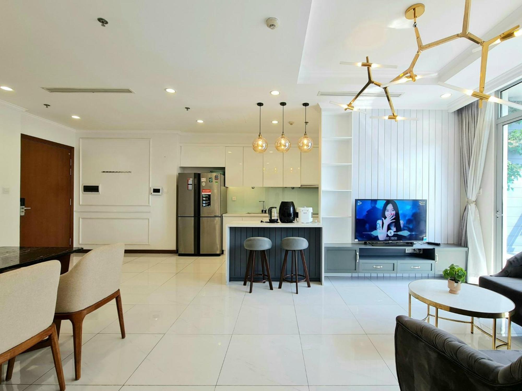 Vinhome Central Park Apartment Ho Chi Minh-staden Exteriör bild