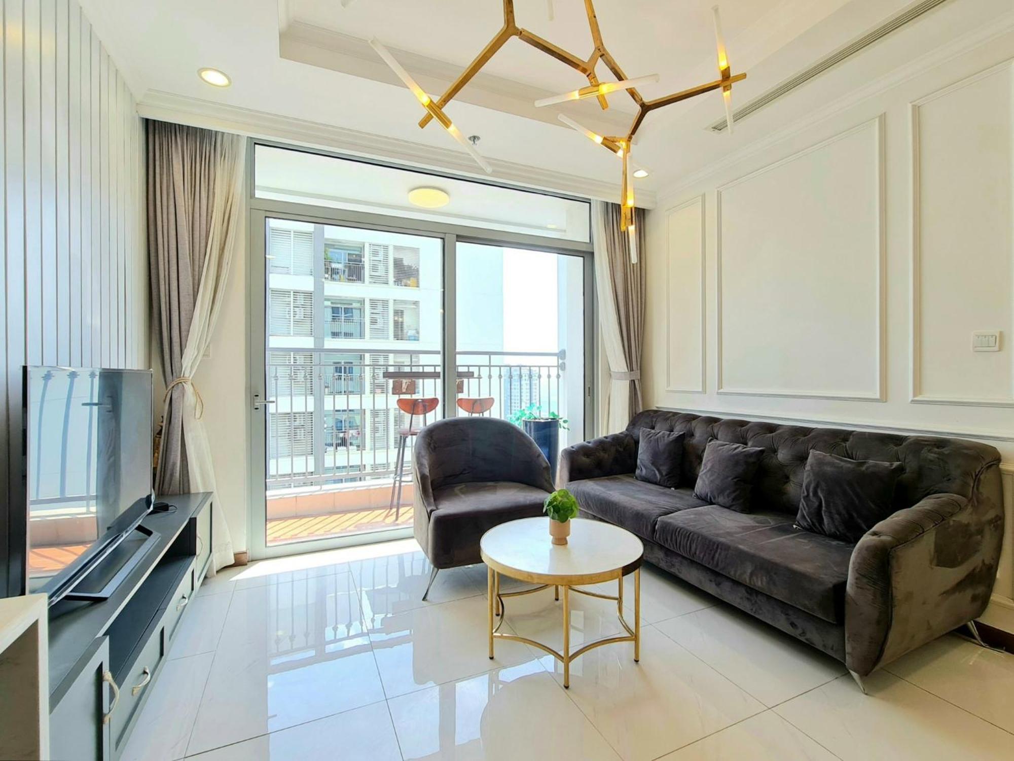 Vinhome Central Park Apartment Ho Chi Minh-staden Exteriör bild