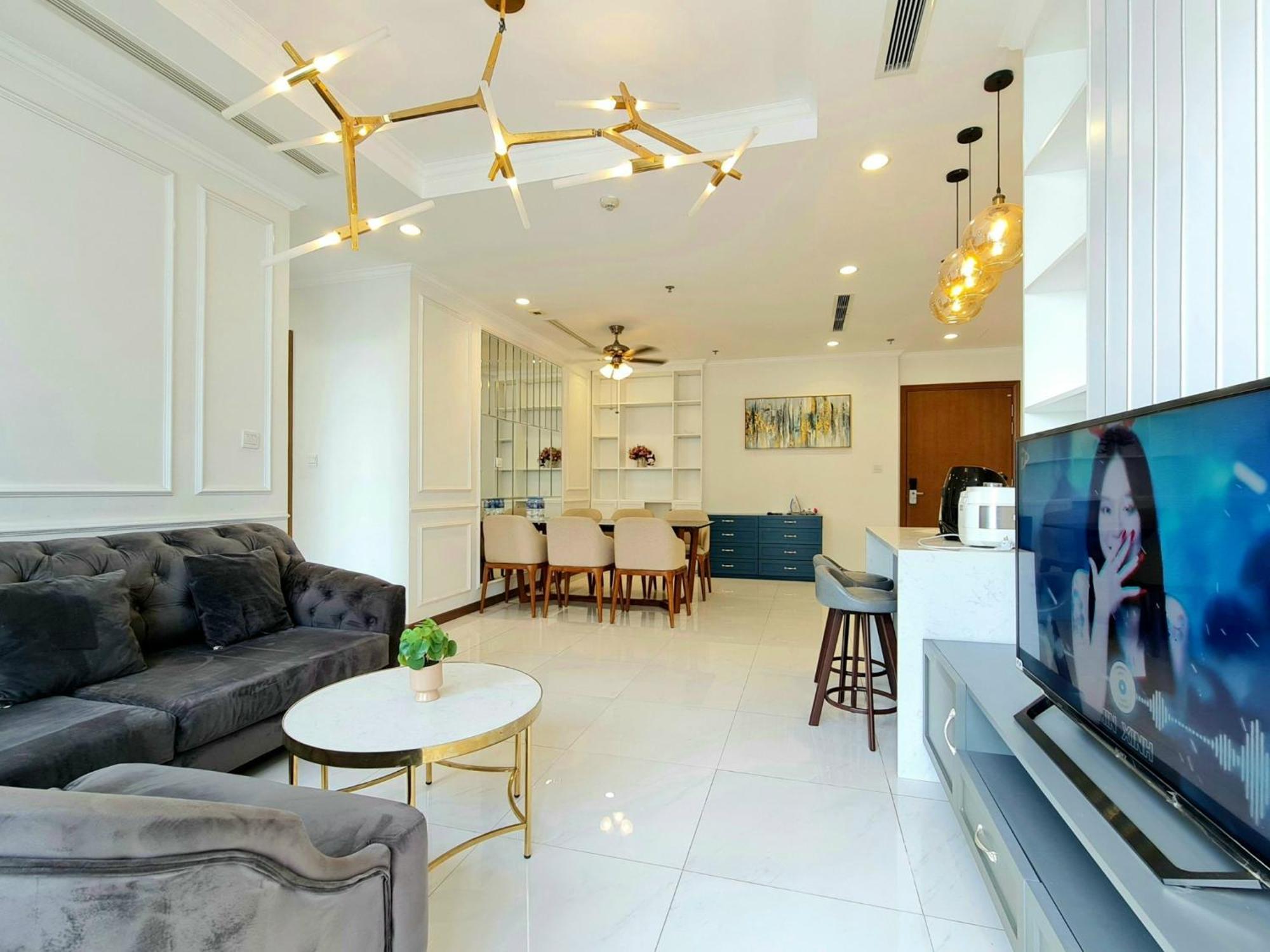Vinhome Central Park Apartment Ho Chi Minh-staden Exteriör bild