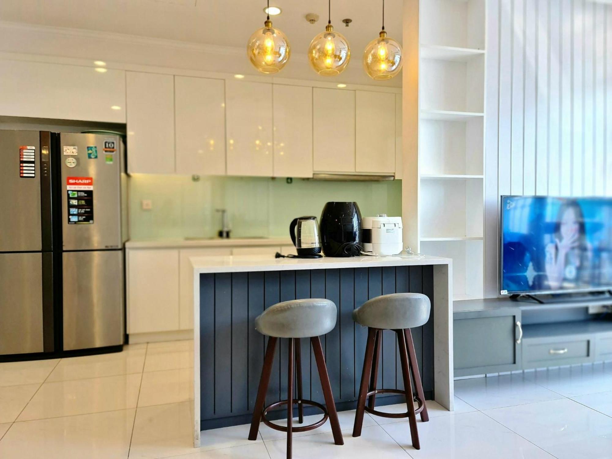 Vinhome Central Park Apartment Ho Chi Minh-staden Exteriör bild