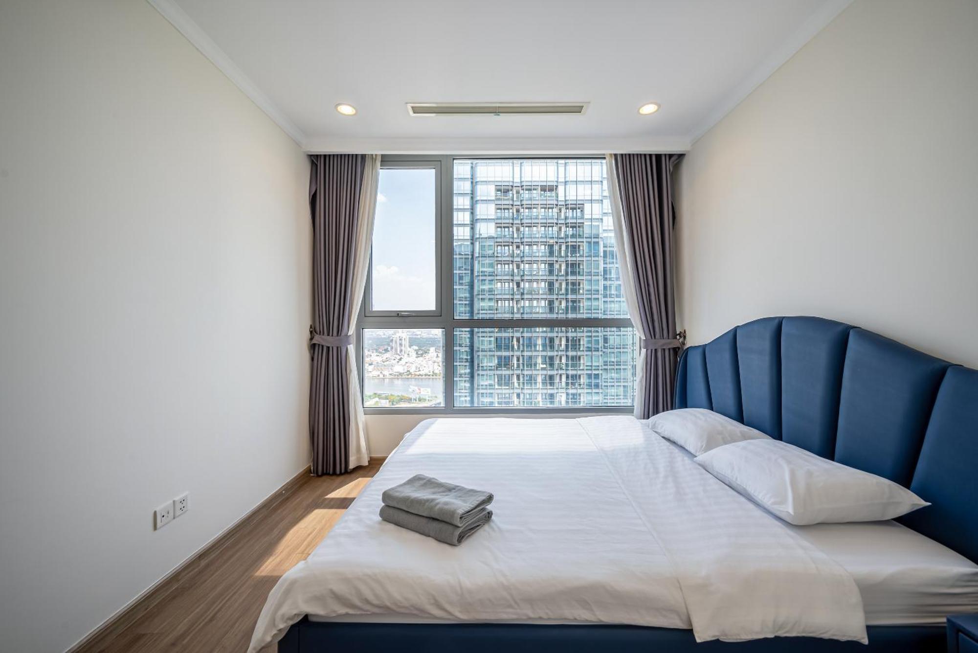 Vinhome Central Park Apartment Ho Chi Minh-staden Exteriör bild