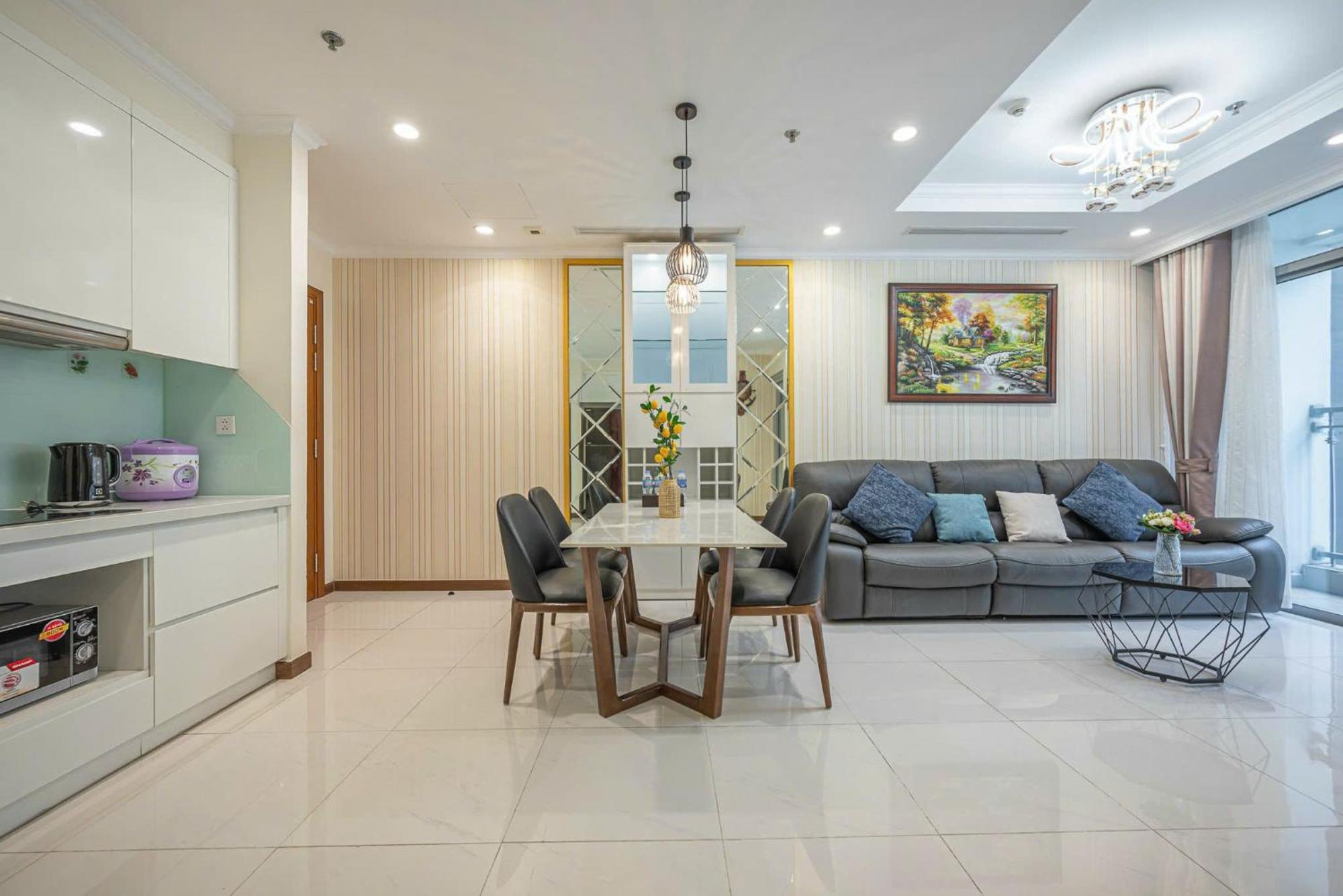 Vinhome Central Park Apartment Ho Chi Minh-staden Exteriör bild