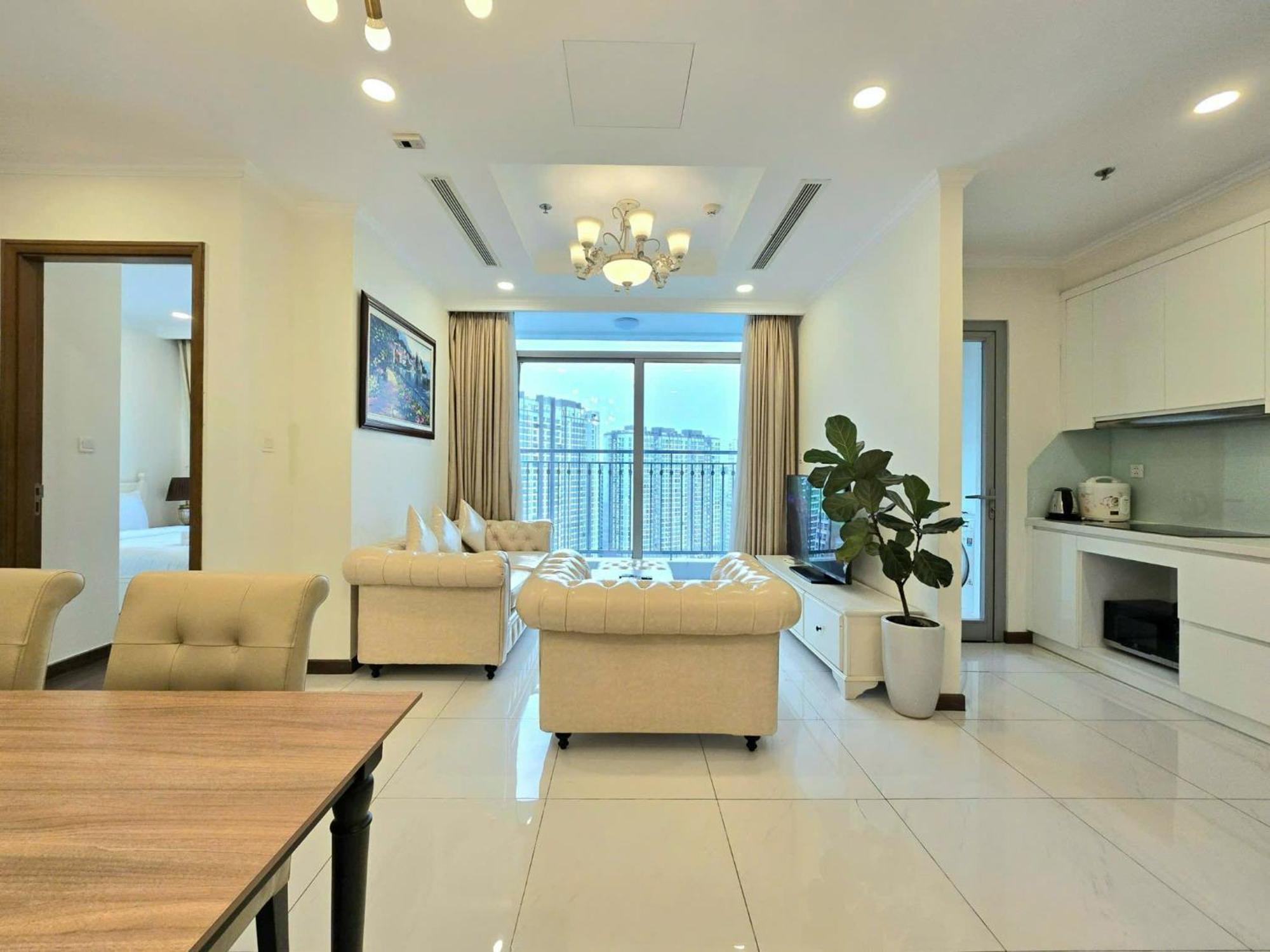 Vinhome Central Park Apartment Ho Chi Minh-staden Exteriör bild